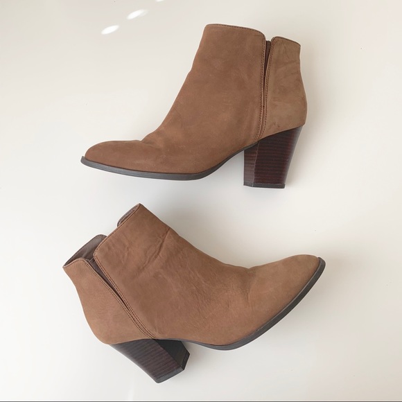 Franco Sarto Shoes - Franco Sarto brown booties / ankle boots